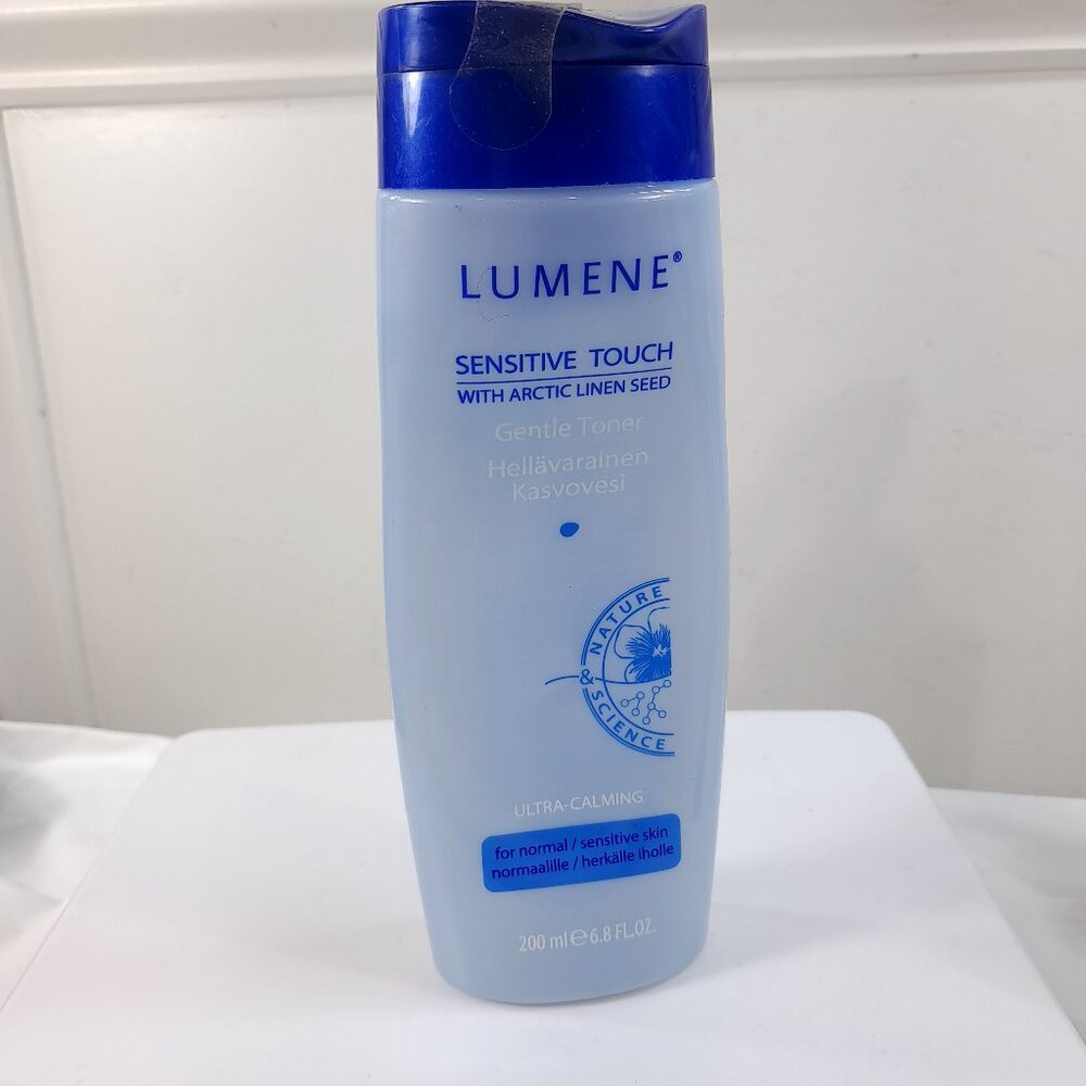 NEW LUMENE Sensitive Touch Gentle Toner with ARCTIC LINEN SEED 6.8 fl oz
